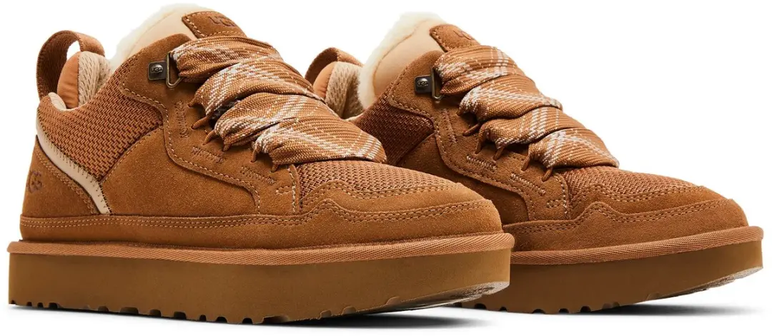 UGG LOWMEL W Lage Sneakers - Cognac - Maat 41