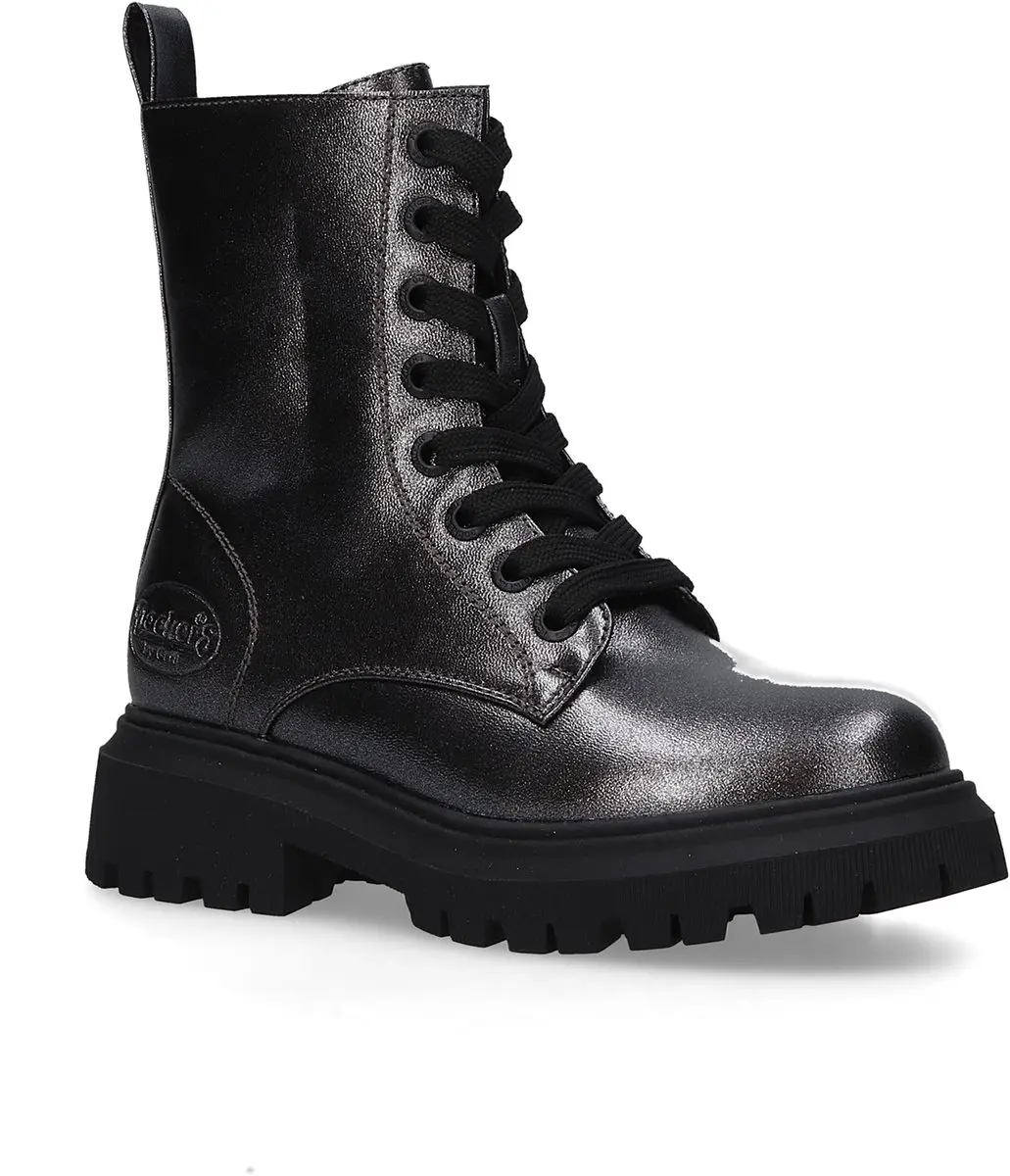 Dockers by Gerli Meisjes Boots Enkellaarsjes 55QN701 680 200 metallic laarzen