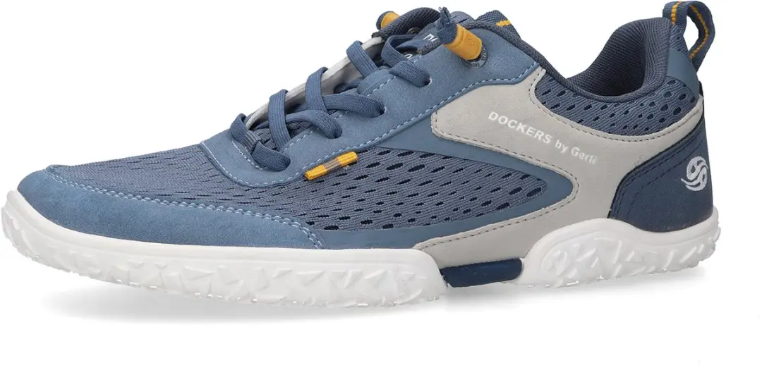 Dockers by Gerli herensneakers voor op blote voeten 58TH004-706600 schoenen blau
