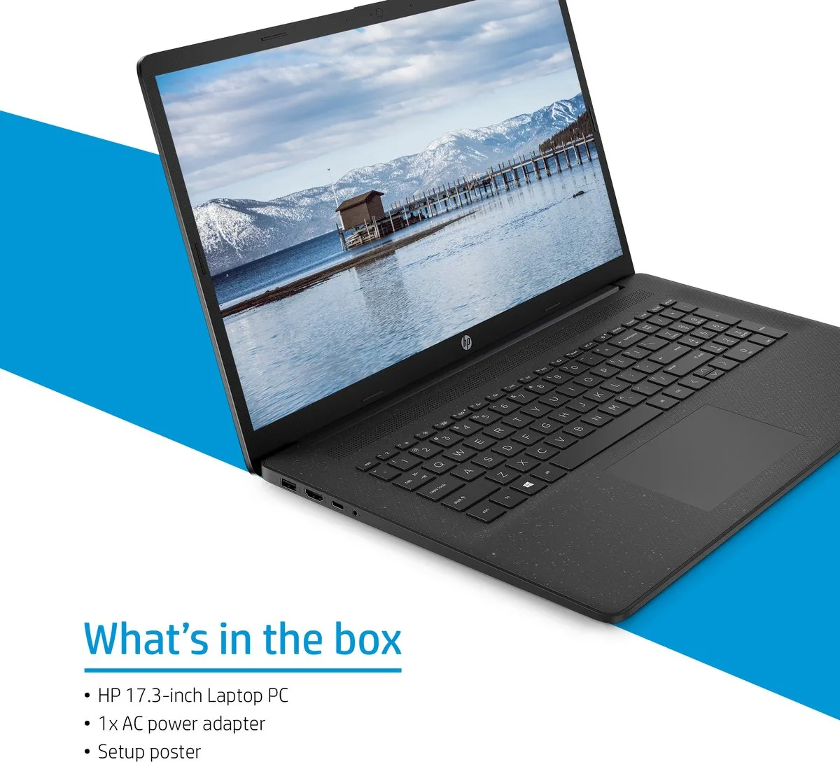 HP 17-cn0104na Laptop - 17.3" Full HD - 8GB RAM - 128GB SSD - Zwart