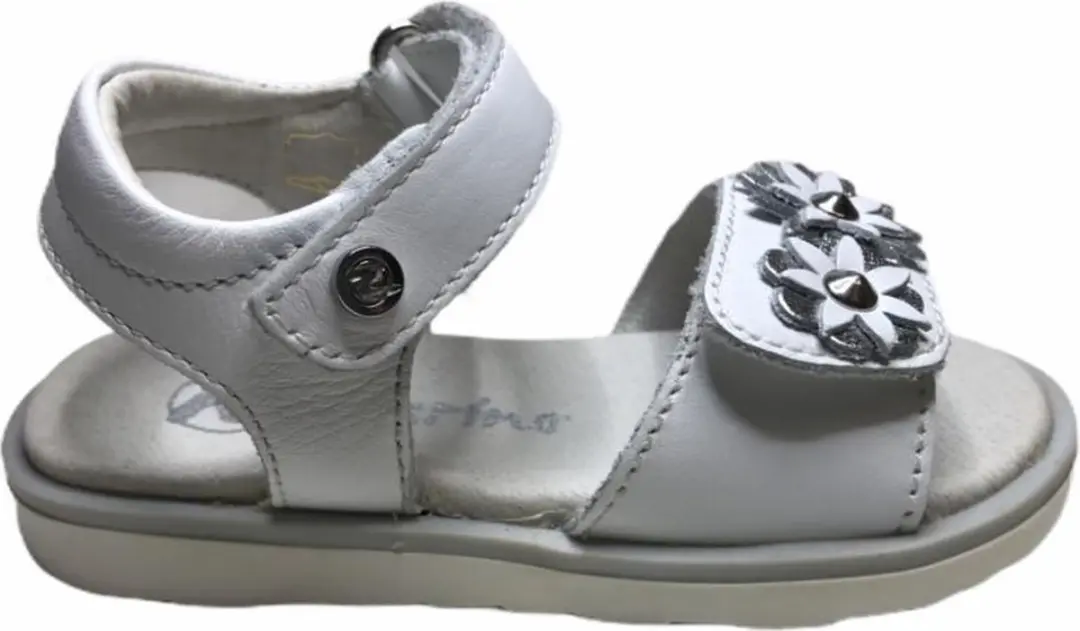 Naturino open velcro sandalen wit mt 24