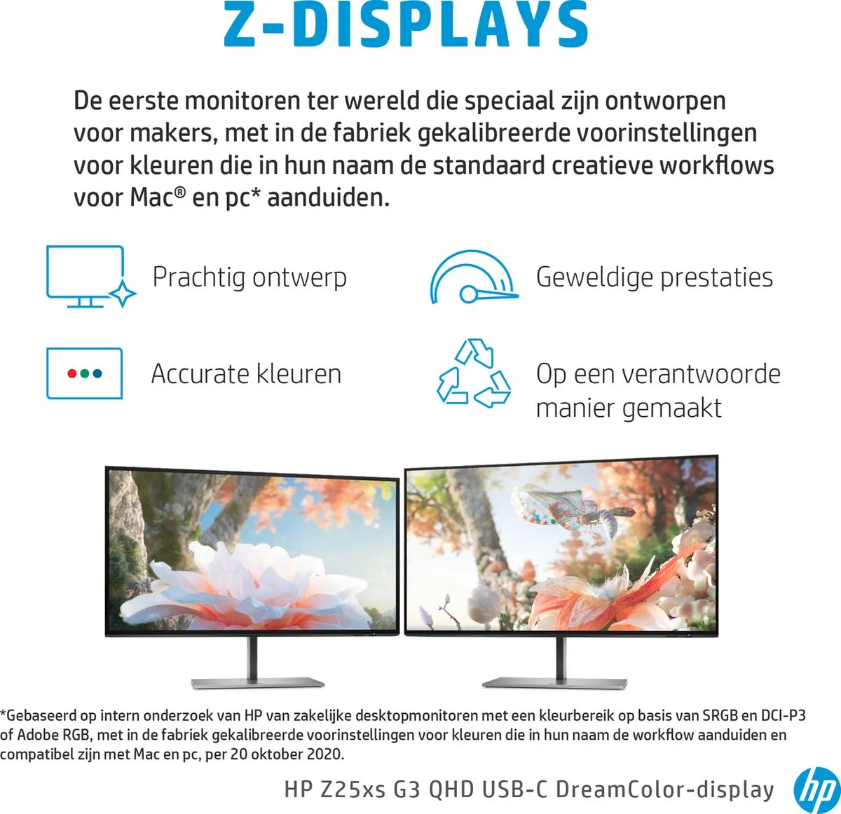 HP Z25xs G3 DreamColor 63,5cm QHD Monitor