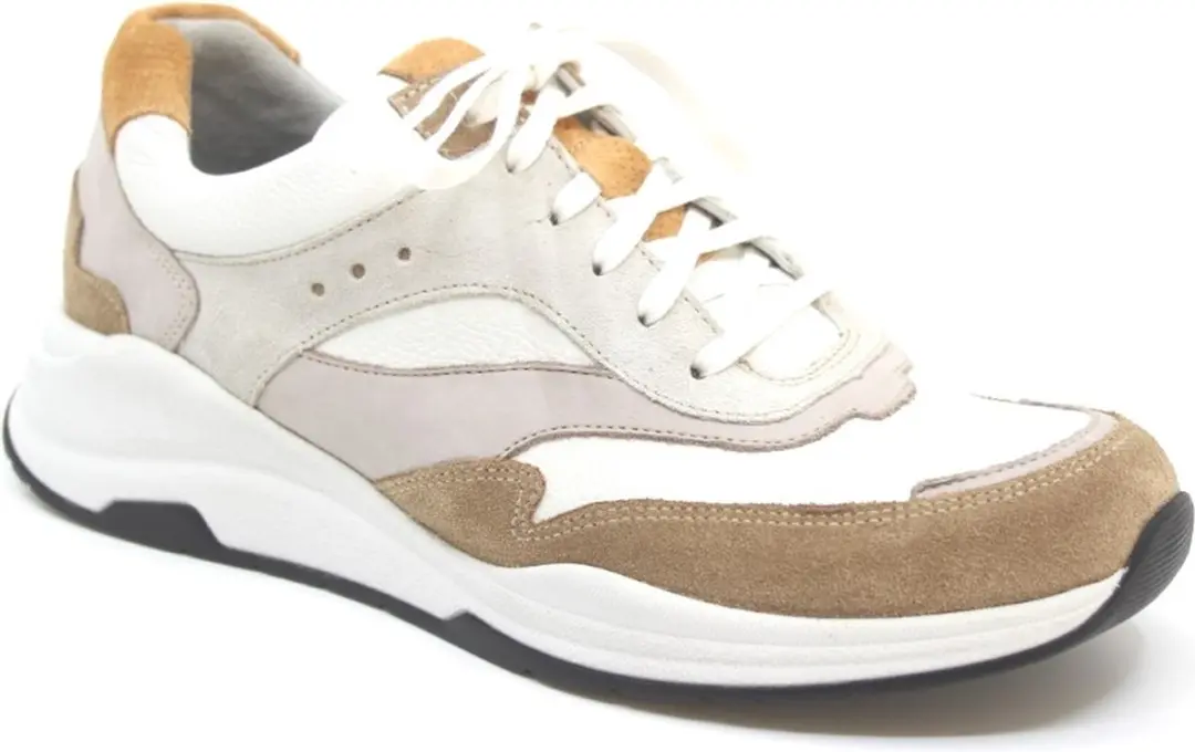 Durea 6267 684 9706 Sneaker - Wijdte G - Tabacco/Kiezels/Wit