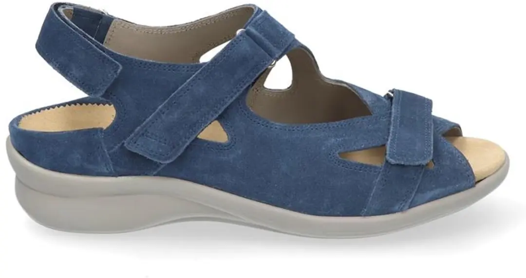 Durea 7376 H 218 Dames Sandalen - Blauw
