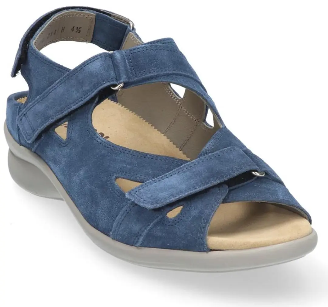 Durea 7376 H 218 Dames Sandalen - Blauw