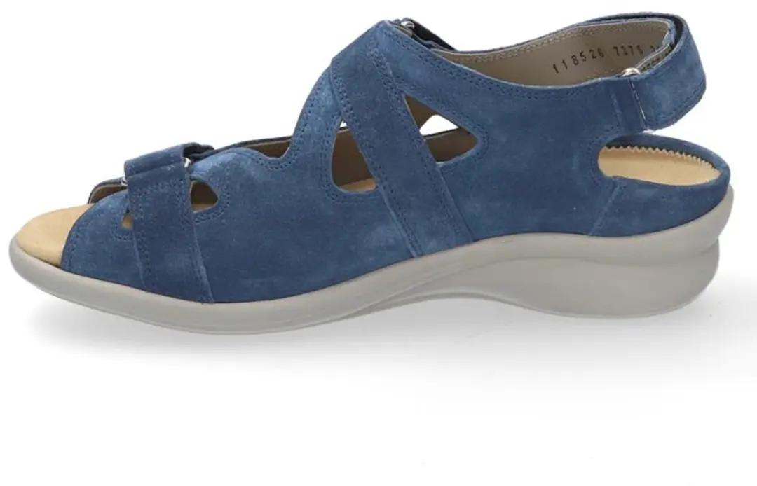 Durea 7376 H 218 Dames Sandalen - Blauw