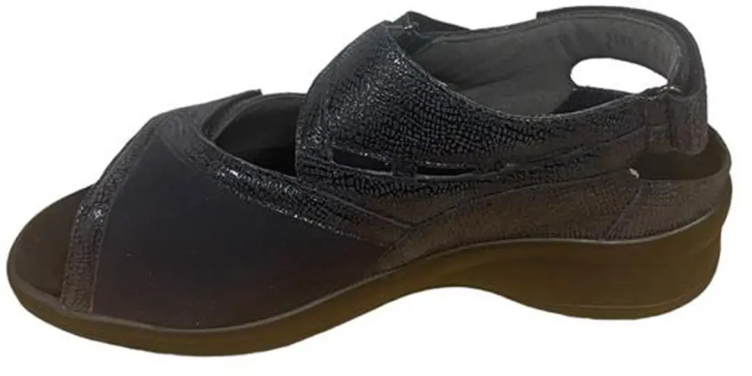 Durea 7408 Blauwe Schoen - Maat 37.5