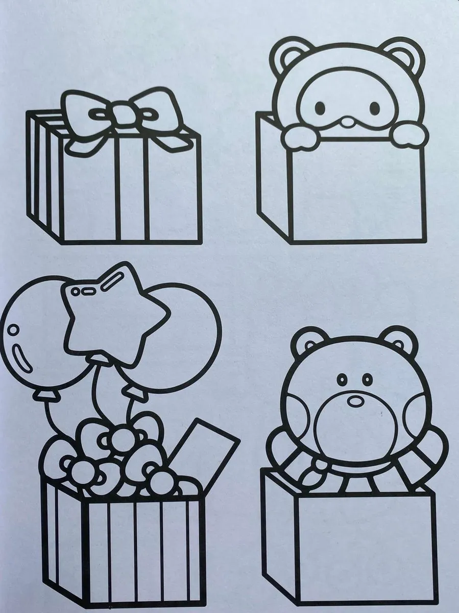 Hello Kitty Colorama Kleurboek - 48 Kleurplaten - Multi