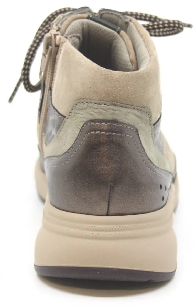 Durea 9778 Sneaker - Brons/Seppia - Maat 41.5