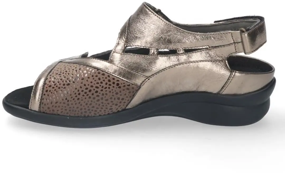 Durea Dames Sandalen 7408.220.2004 - Wijdte M Extra Breed - 41 - Brons