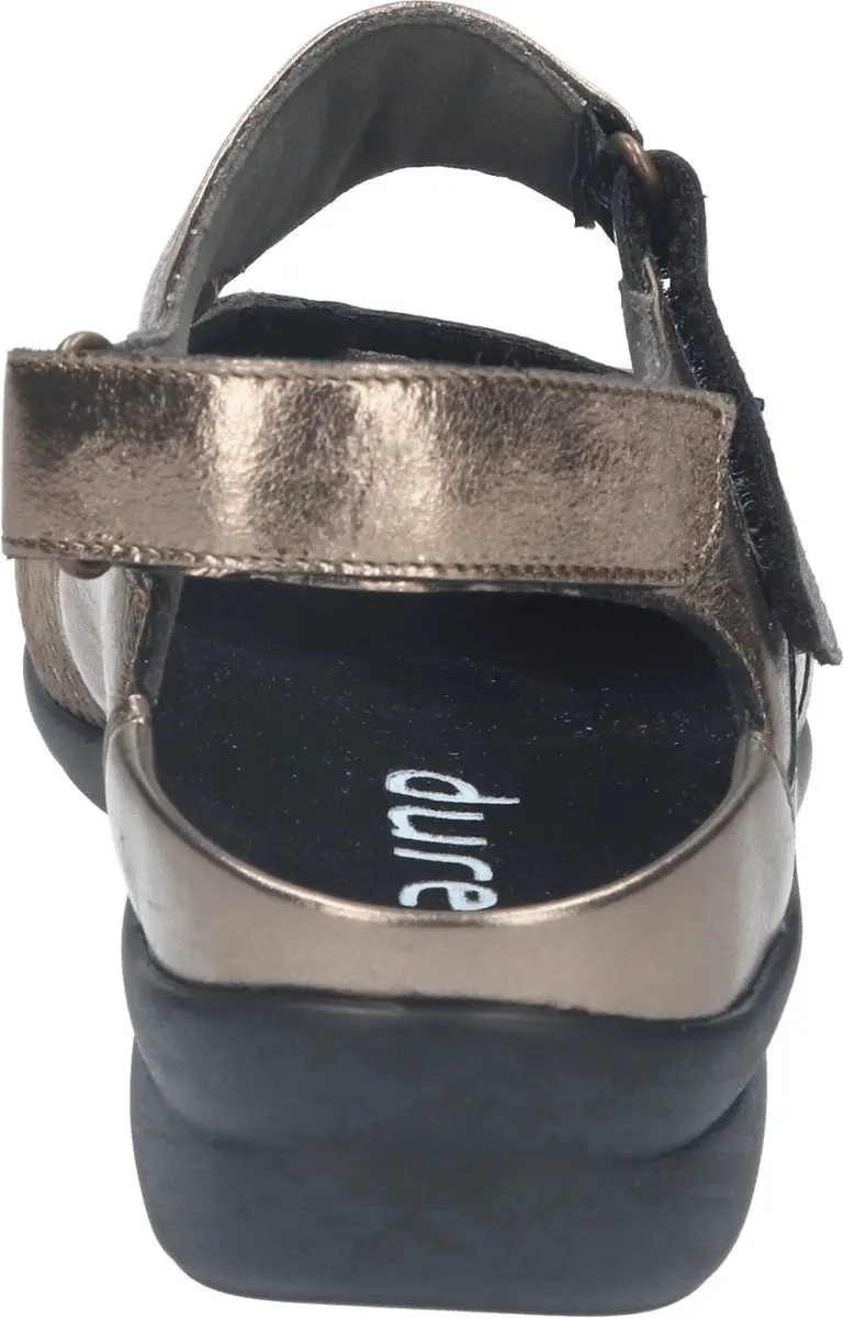 Durea Dames Sandalen 7408.220.2004 - Wijdte M Extra Breed - 41 - Brons