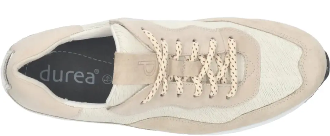 Durea Sneaker 6319-2047-wK - Taupe - Maat 40