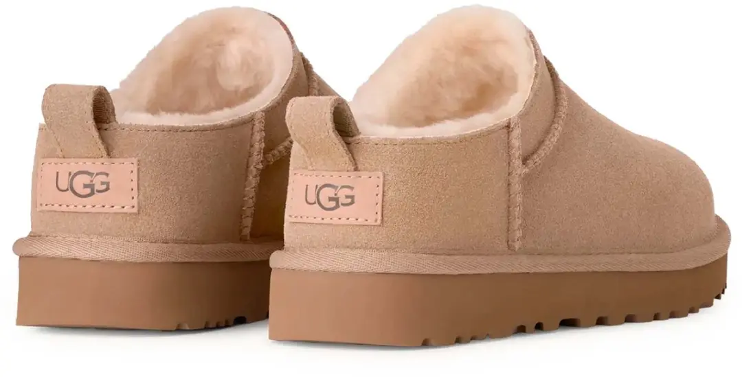 UGG Classic Micro Boot Slides - Maat 39 - Chestnut