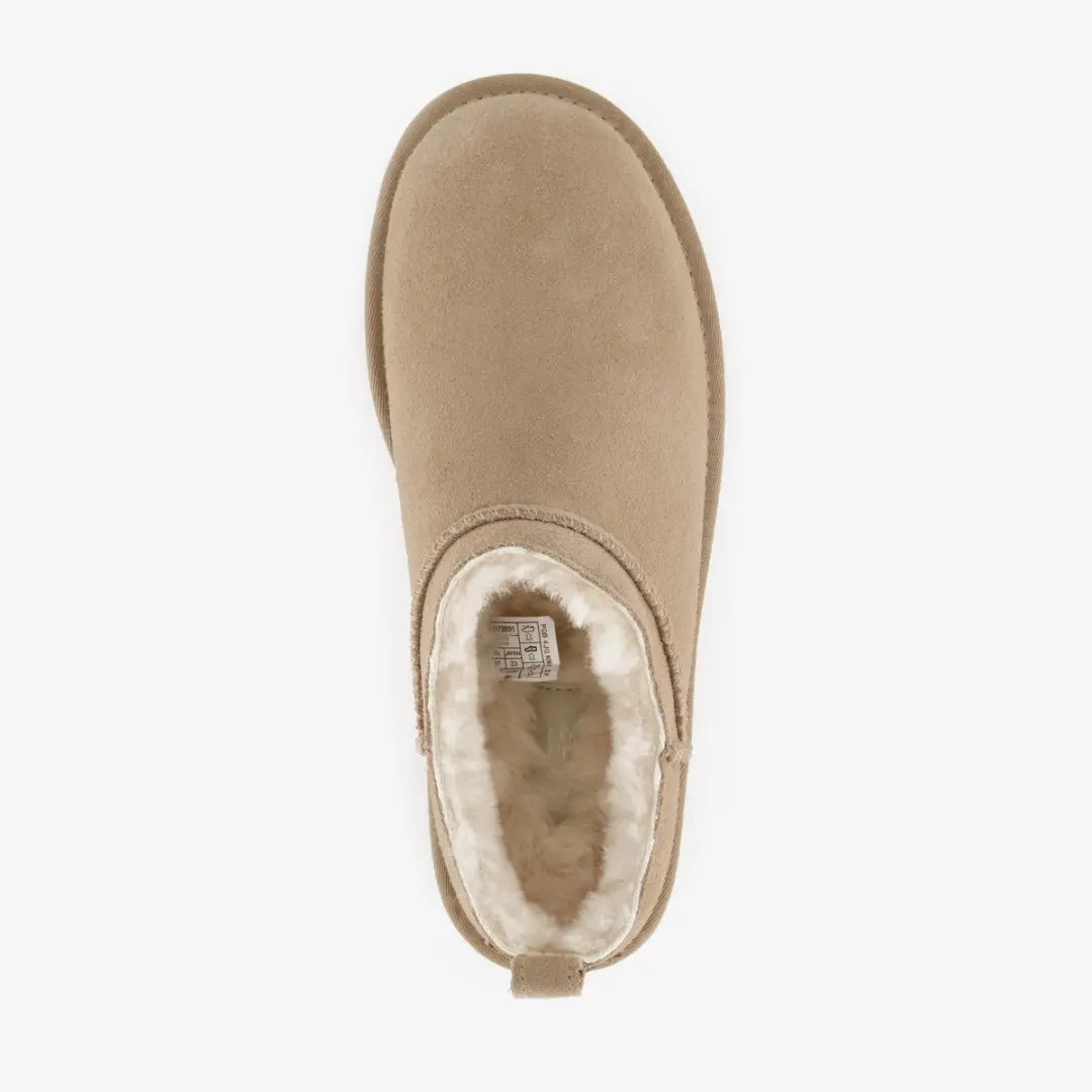 UGG Micro Boot suede dames boots beige