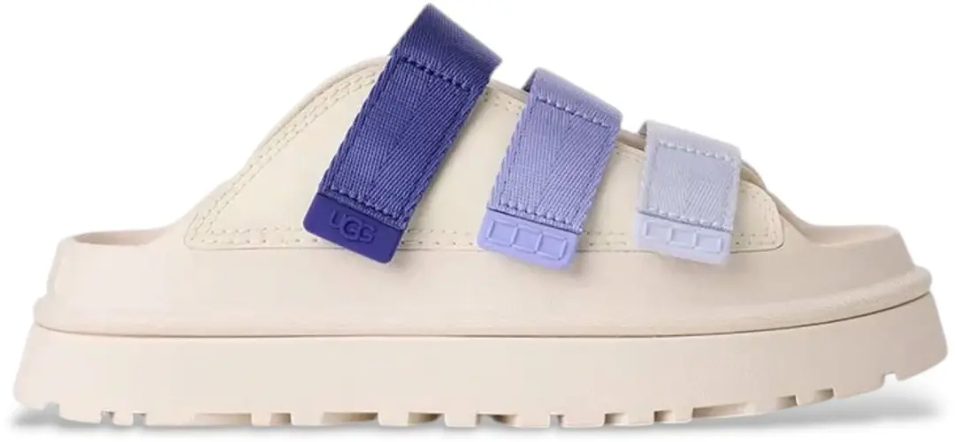 UGG GoldenGlow sandalen in wit, blauw leer