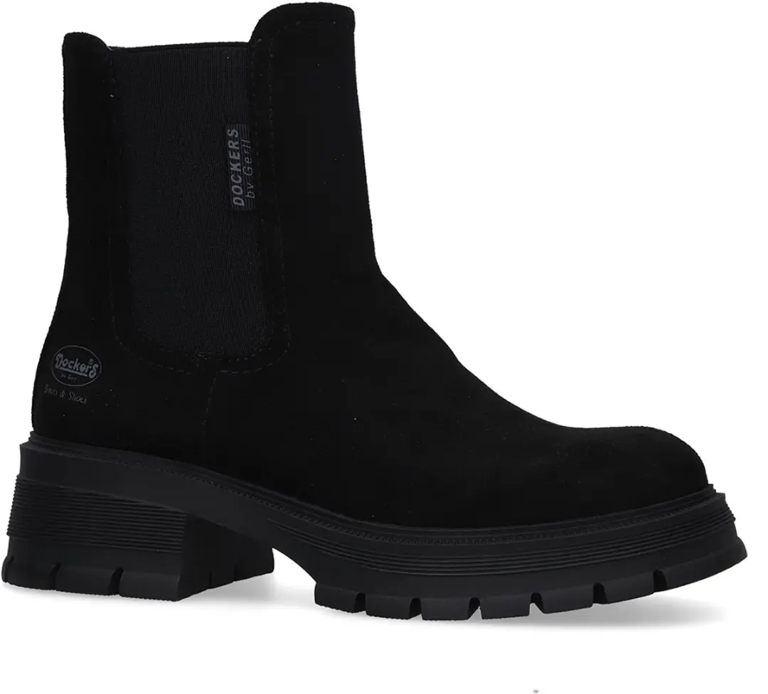 Dockers by Gerli Dames Enkellaars 57KS202-770100 Zwart Boots