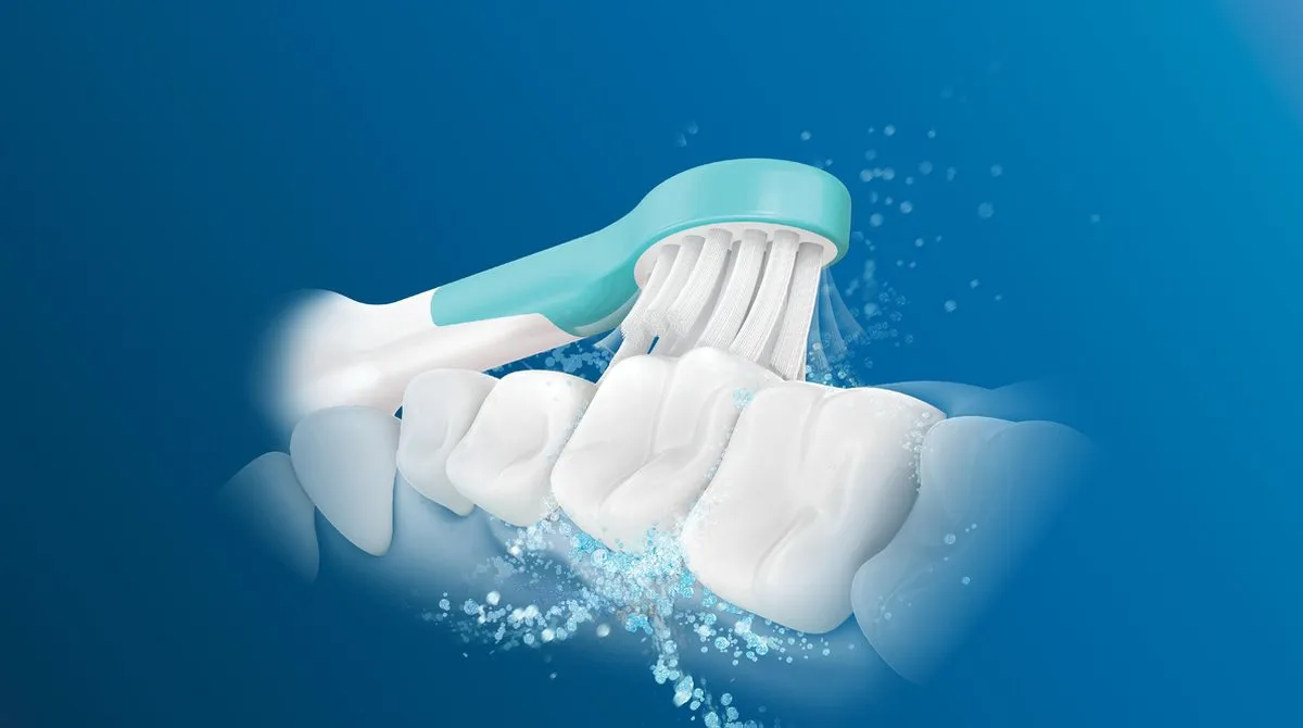 Philips Sonicare For Kids HX3601/01 Elektrische Tandenborstel - 2 Snelheden - Wit