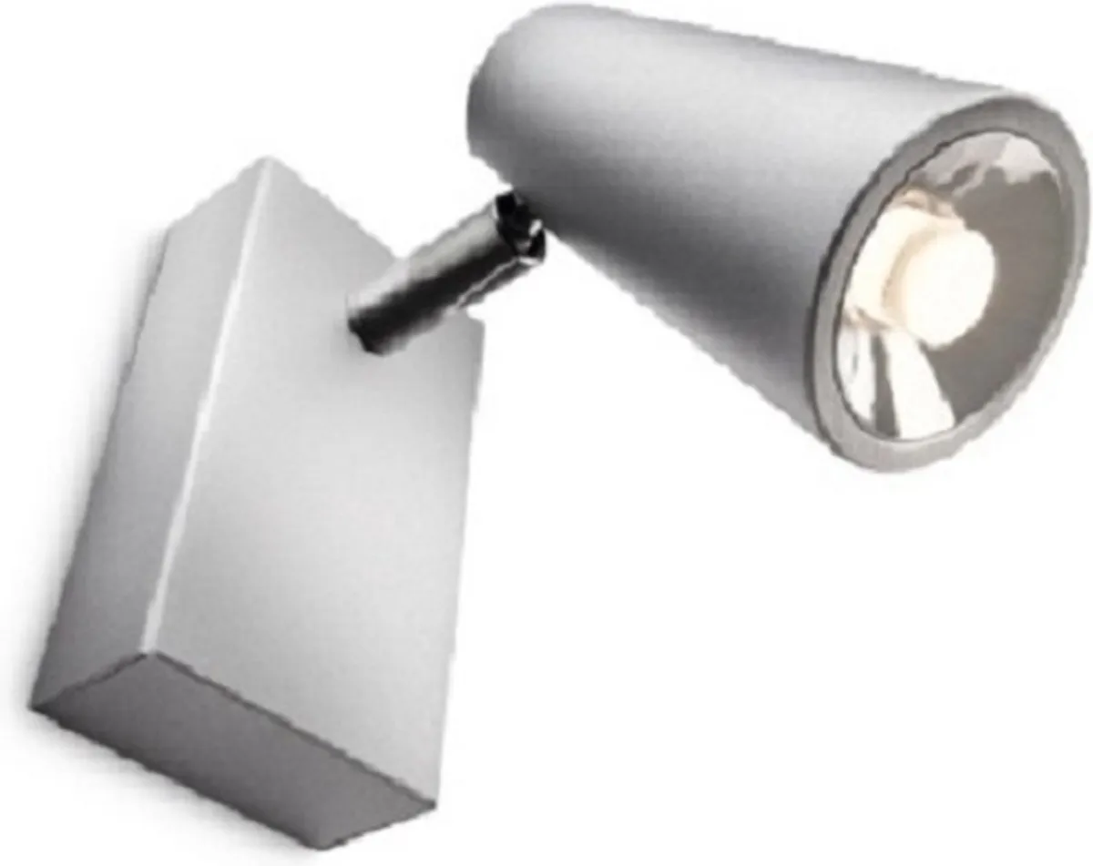 Philips myLiving Deltys Wandspot LED - Aluminium