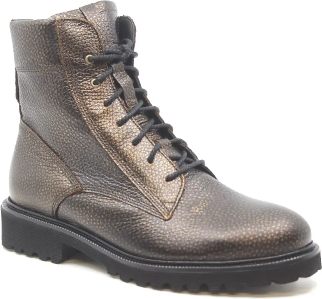 Durea Veterboot 9722 185 1171 Zwart Brons
