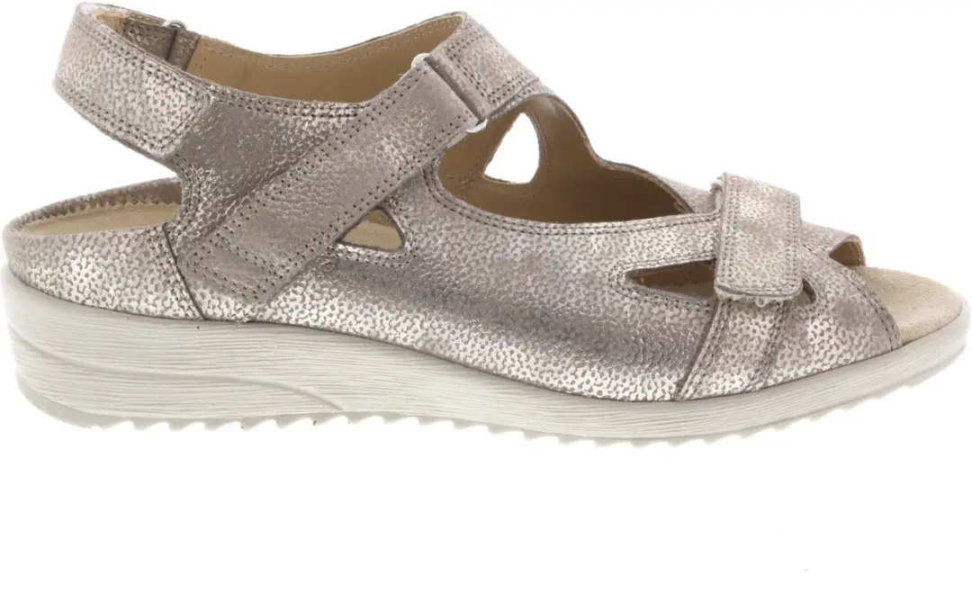 Durea 7419 Dames Sandalen - Taupe Maat 38.5
