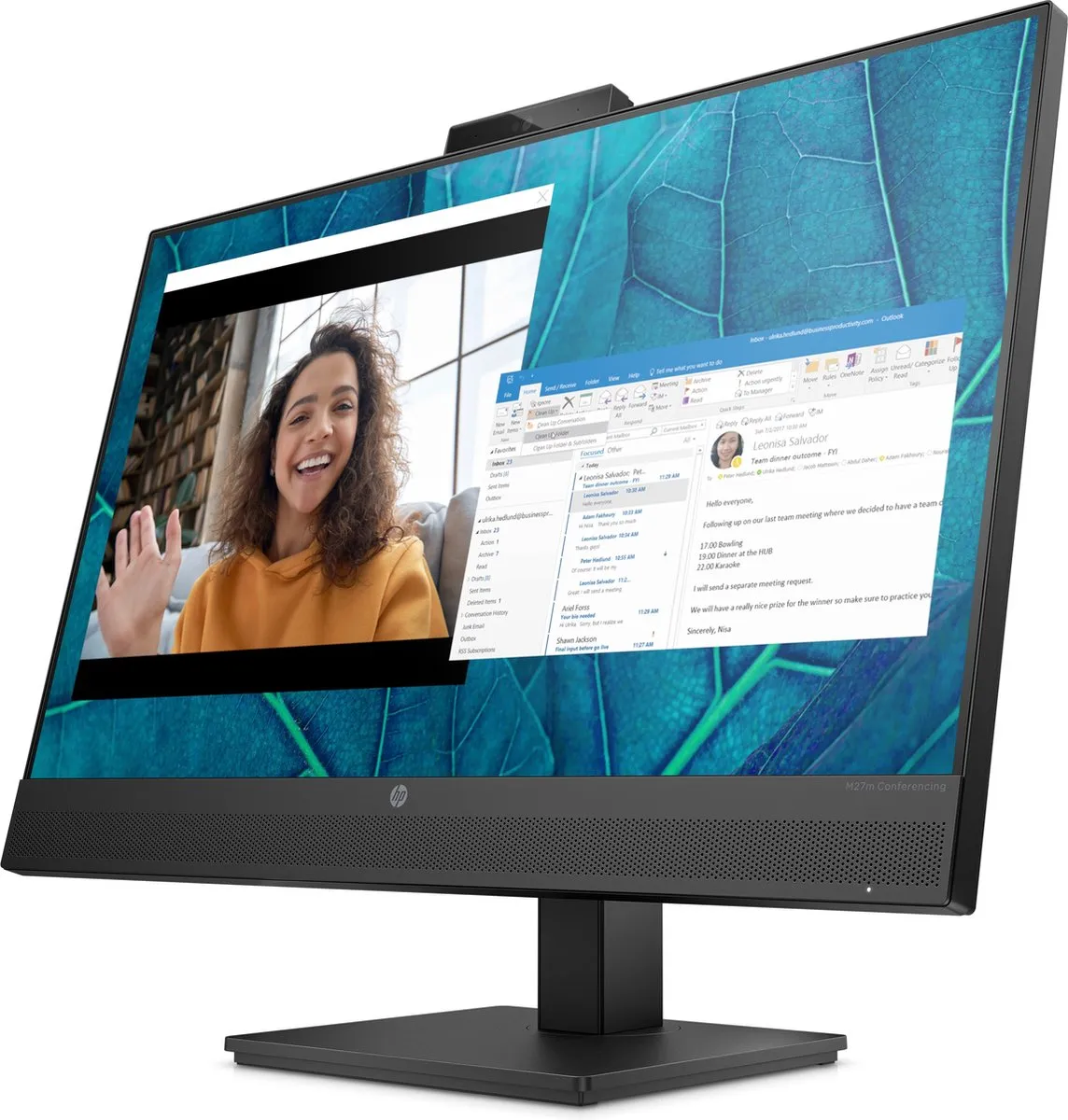 HP M27m Conferencing Monitor 27" Full HD - afbeelding 6 van 6