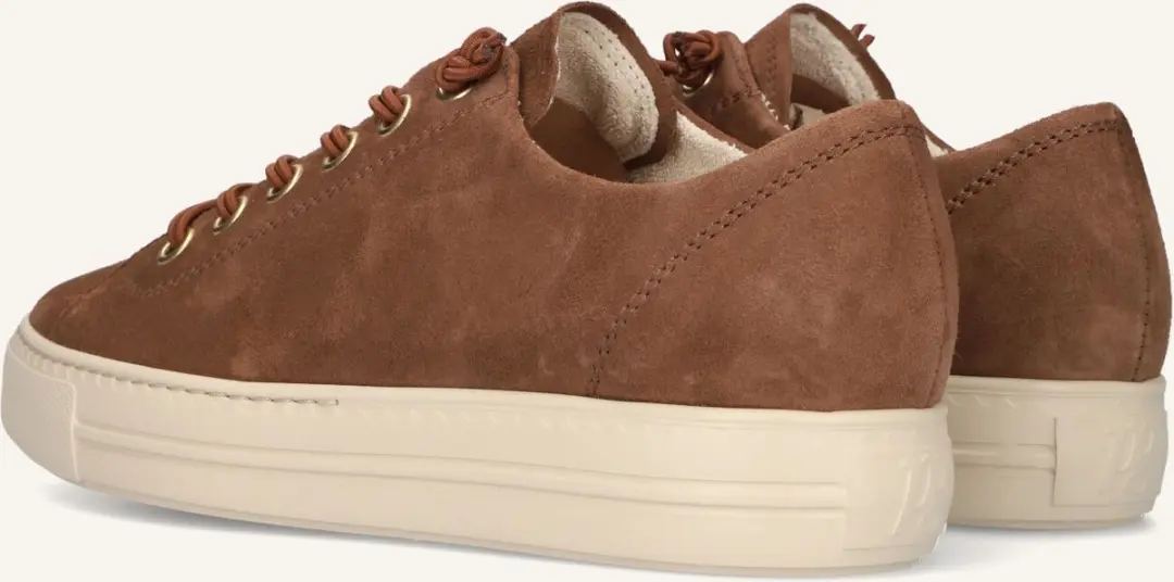 Paul Green 4081 Dames Sneakers - Bruin - 37,5