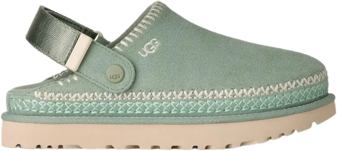 UGG GOLDENSTAR MEADOW ACCENT CLOG, 1177270-ART, Female Mules, Green