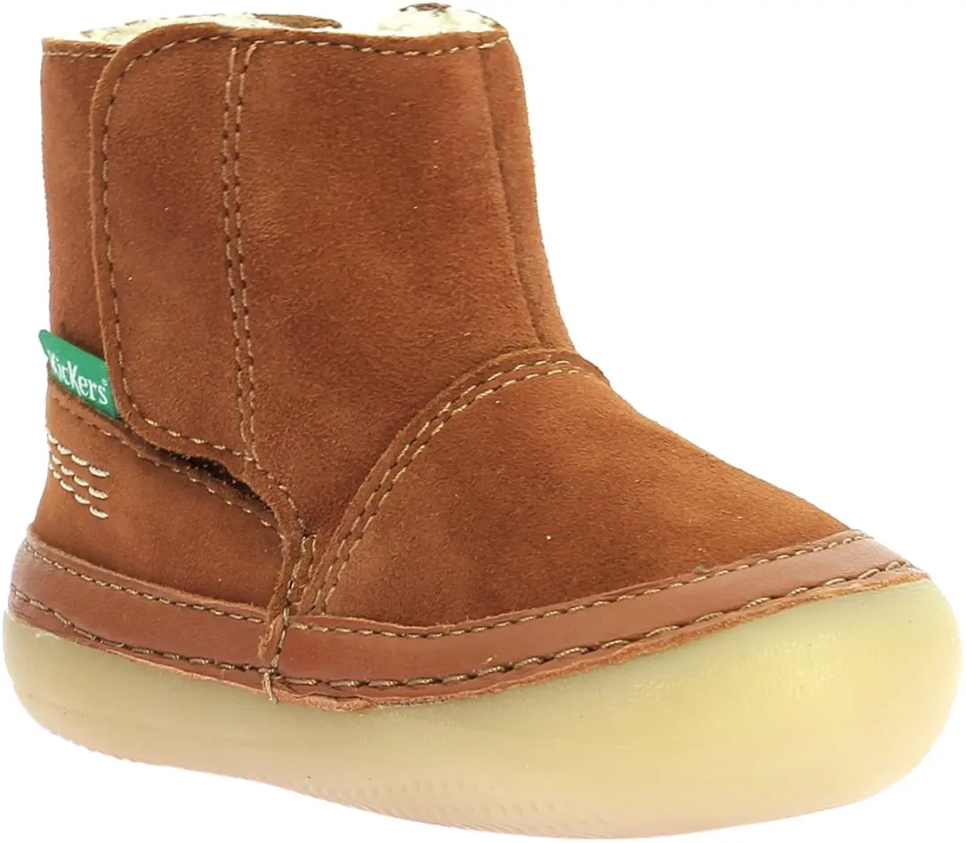 Kickers Sokifaune Hoge Leren Sneakers - 18 - afbeelding 2 van 6