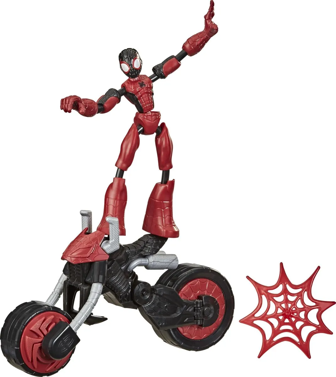 Spider-Man Rider Bend And Flex Speelfiguur 15cm - Rider