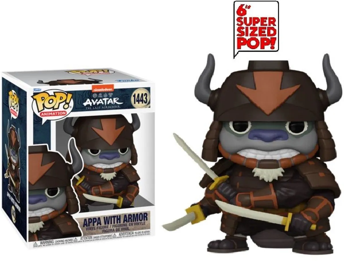 Funko Pop Avatar Appa met Harnas #1443 - 14 cm - Multi