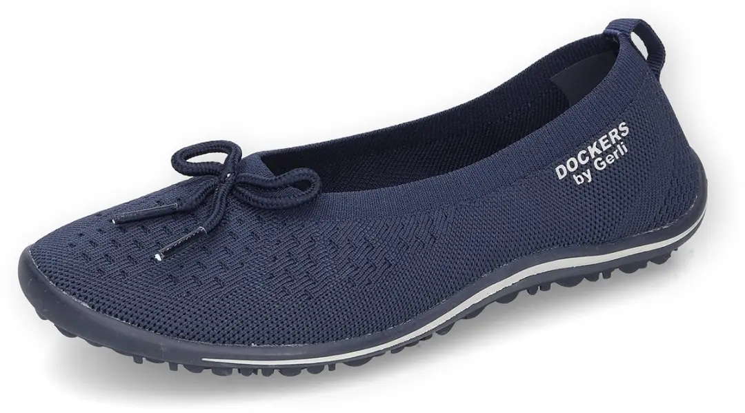 Dockers by Gerli dames ballerina sneakers 50BA216-780660 donkerblauw