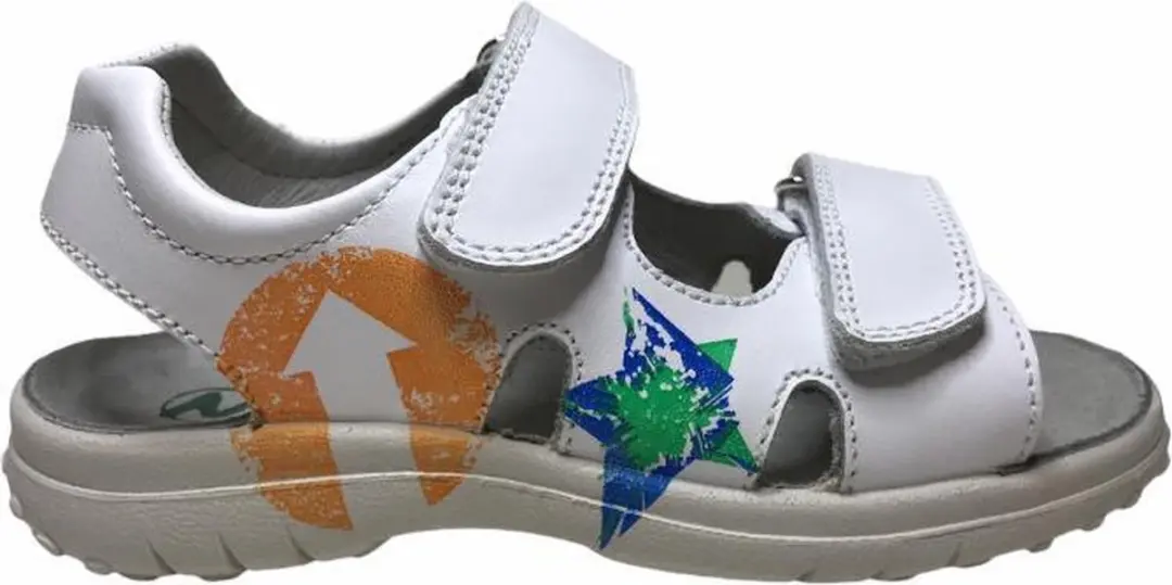 Naturino velcro pijl lederen sandalen Havasu wit mt 29