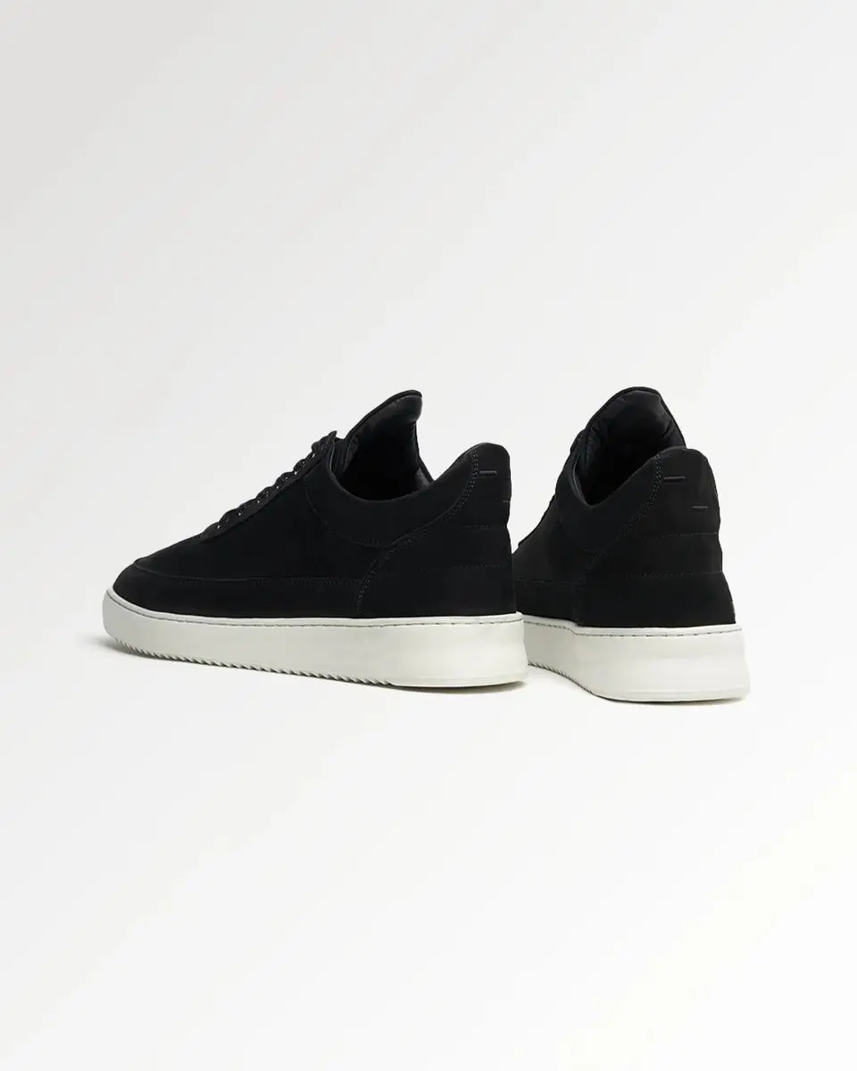 Filling Pieces Low Top Ripple Nubuck Sneakers - Zwart 40 - afbeelding 5 van 6