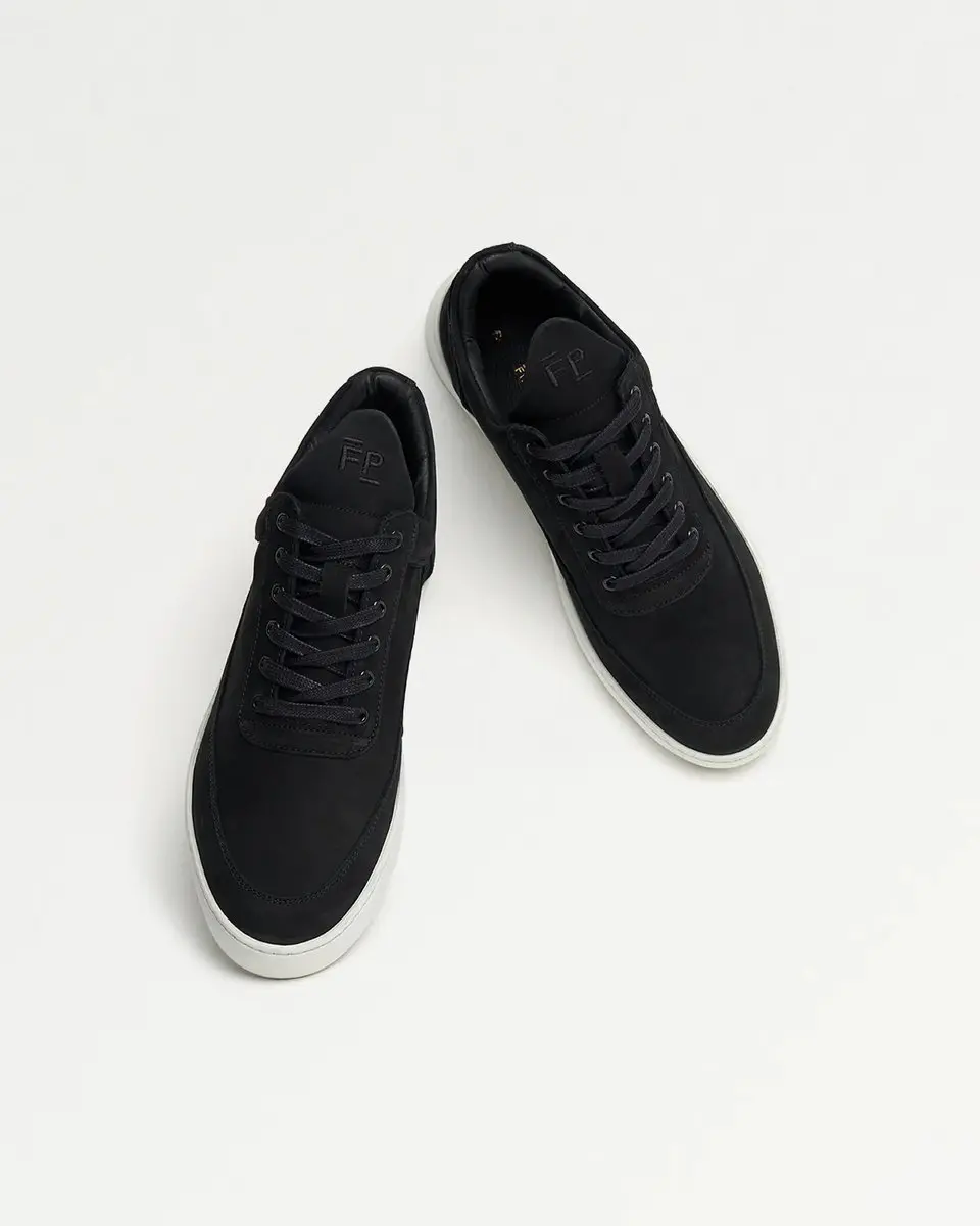 Filling Pieces Low Top Ripple Nubuck Sneakers - Zwart 40 - afbeelding 6 van 6