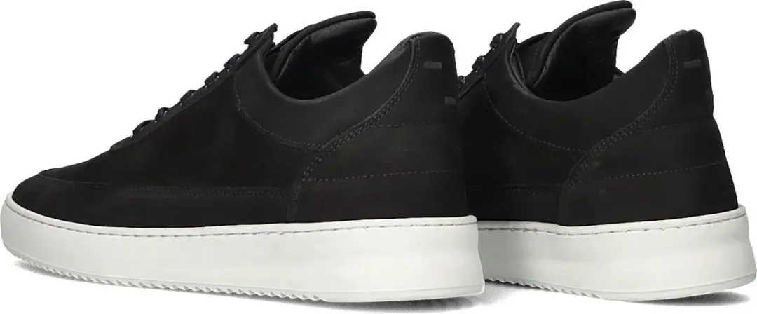 Filling Pieces Low Top Ripple Nubuck Sneakers - Zwart 40 - afbeelding 4 van 6