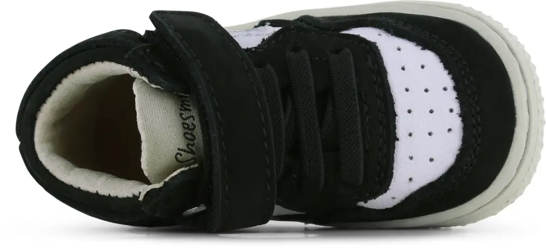 Shoesme Babysneakers Black White - Maat 21 - afbeelding 6 van 6