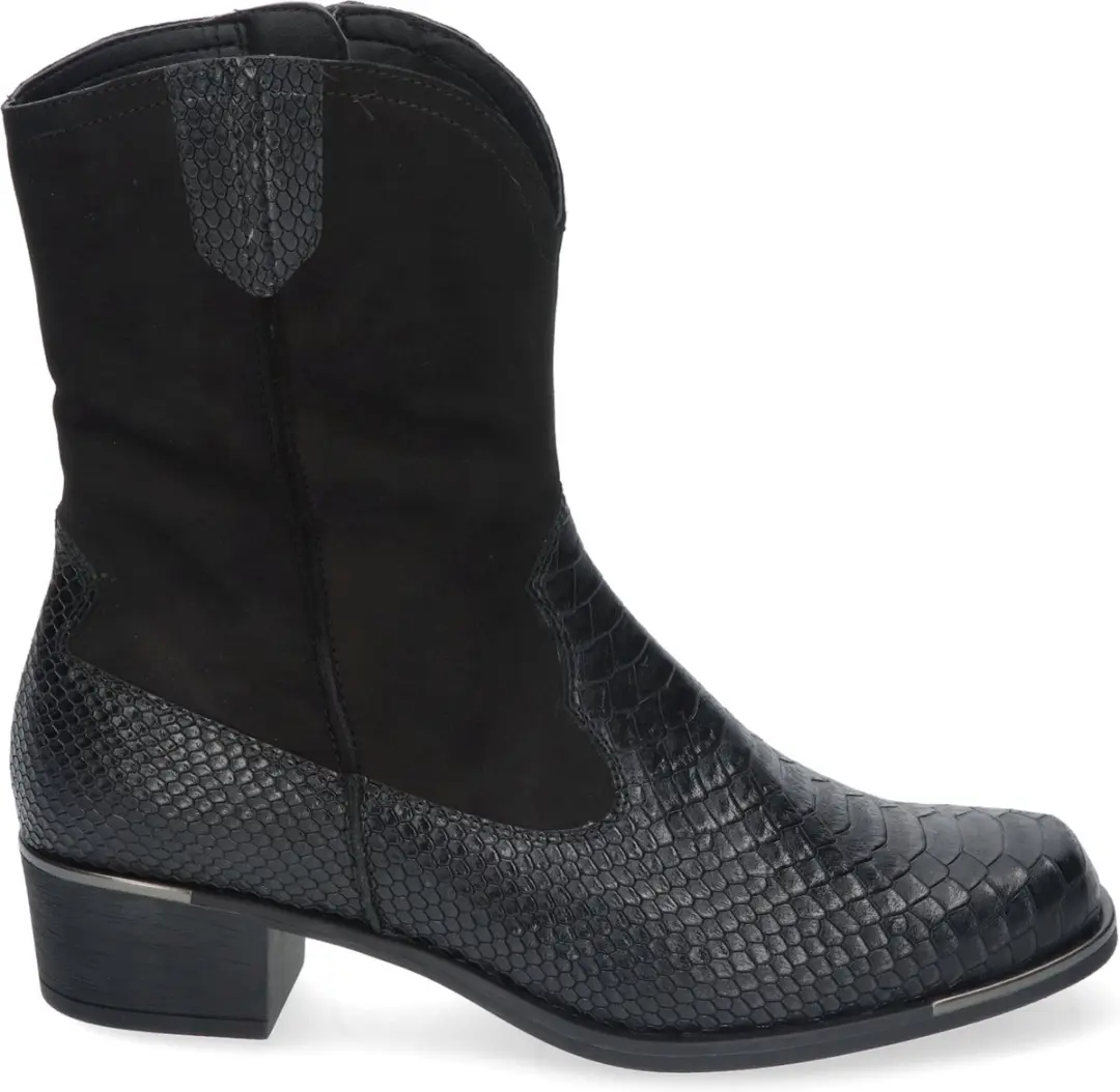 Durea 9787 Westernlaars - Zwart - 39