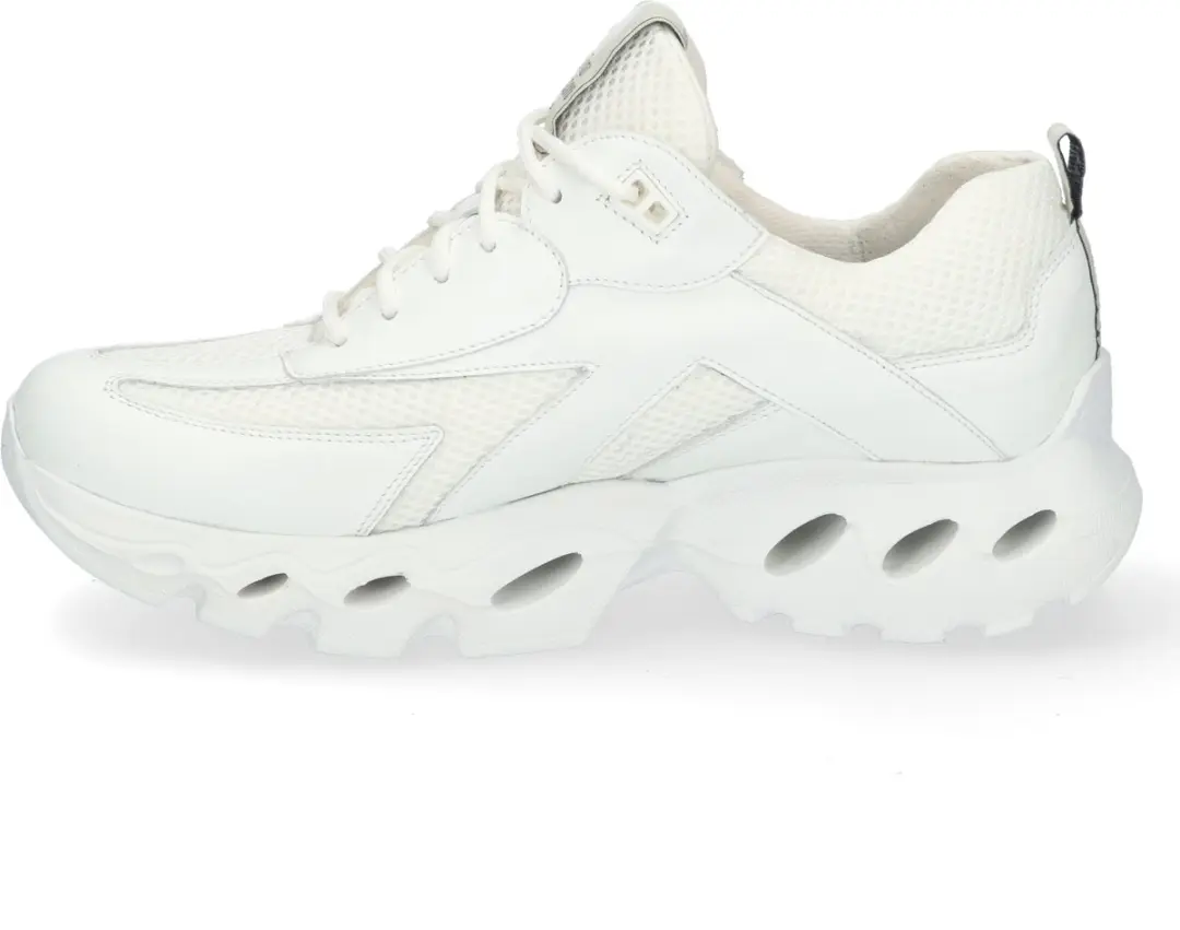 Durea 6309 H Flowmotion Lage Sneakers - Wit/Beige 38
