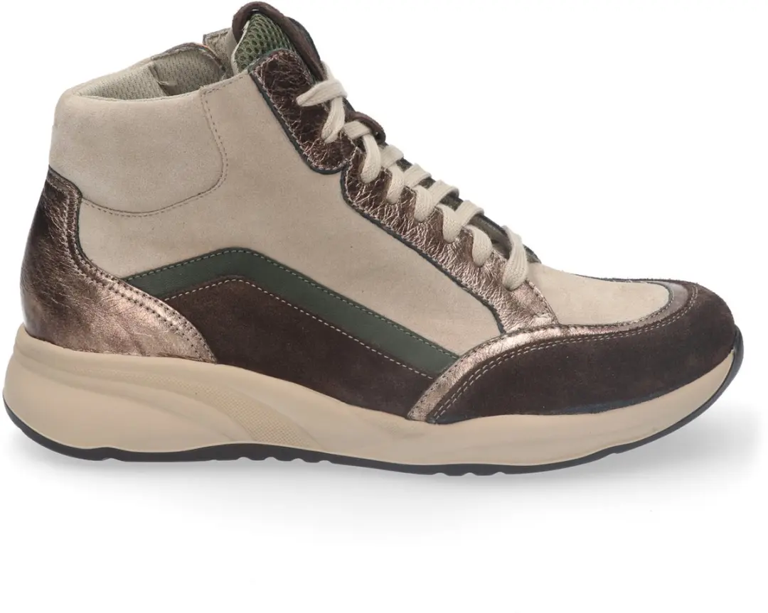Durea 9811 Sneaker - Bruin/Goud - 38