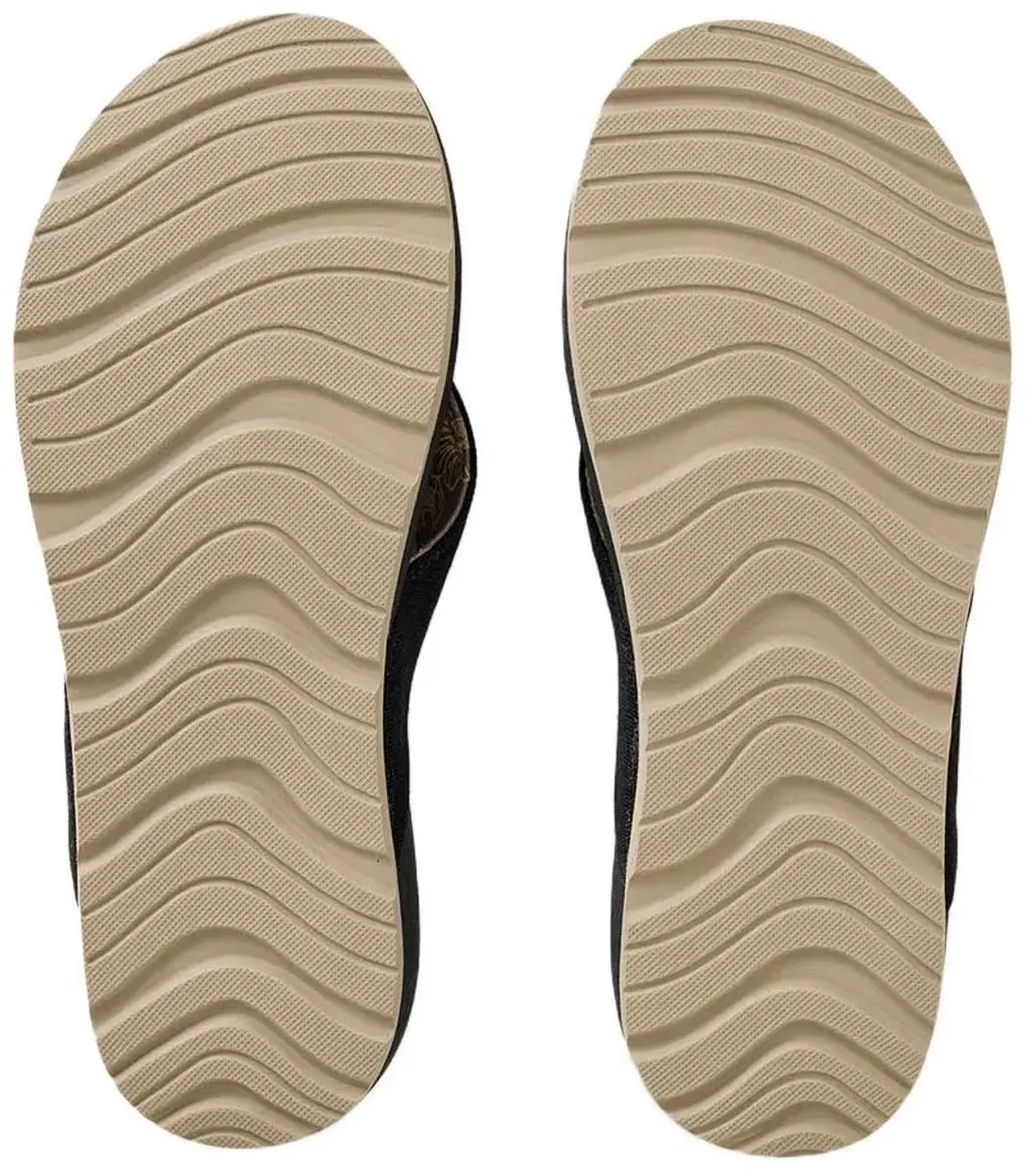 Rip Curl Pacific Rinse Bloom Teenslipper - Zwart EU 41