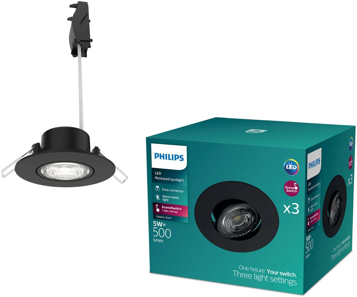 Philips Cilantro SceneSwitch Inbouwspot 5W
