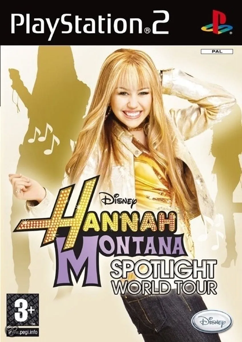 Disney Interactive Hannah Montana Wereldtour PS2 - Gebruikt