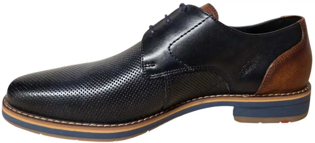 Lloyd Drift 110 Navy Brown Veterschoenen - Blauw Leer - 44
