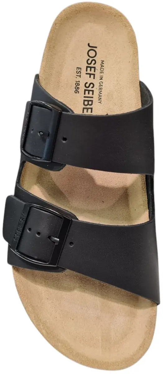 Josef Seibel Josef 01 Heren Slippers - Zwart