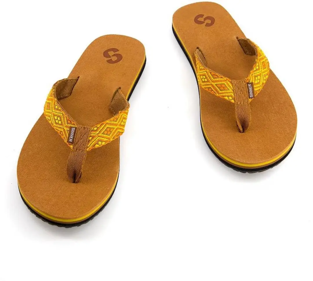 SINNER Balena II Teenslipper Dames - 42 - Bruin