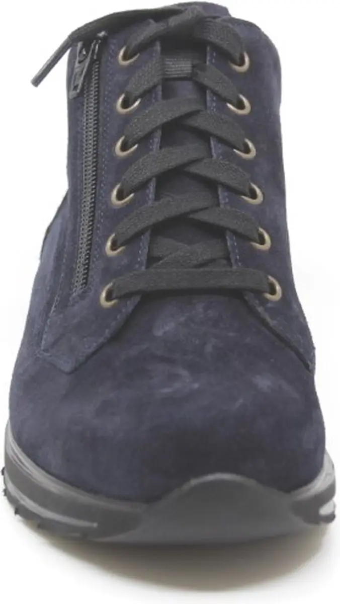 Durea 9763 Veterboots - Blauw - Maat 42