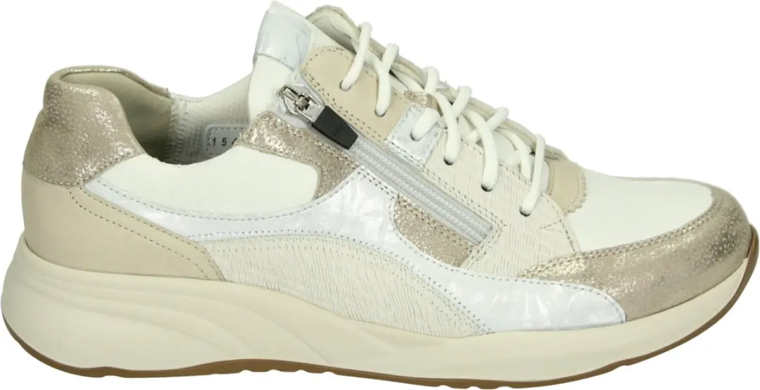 Durea 6318 K Dames Sneakers - Taupe Maat 37