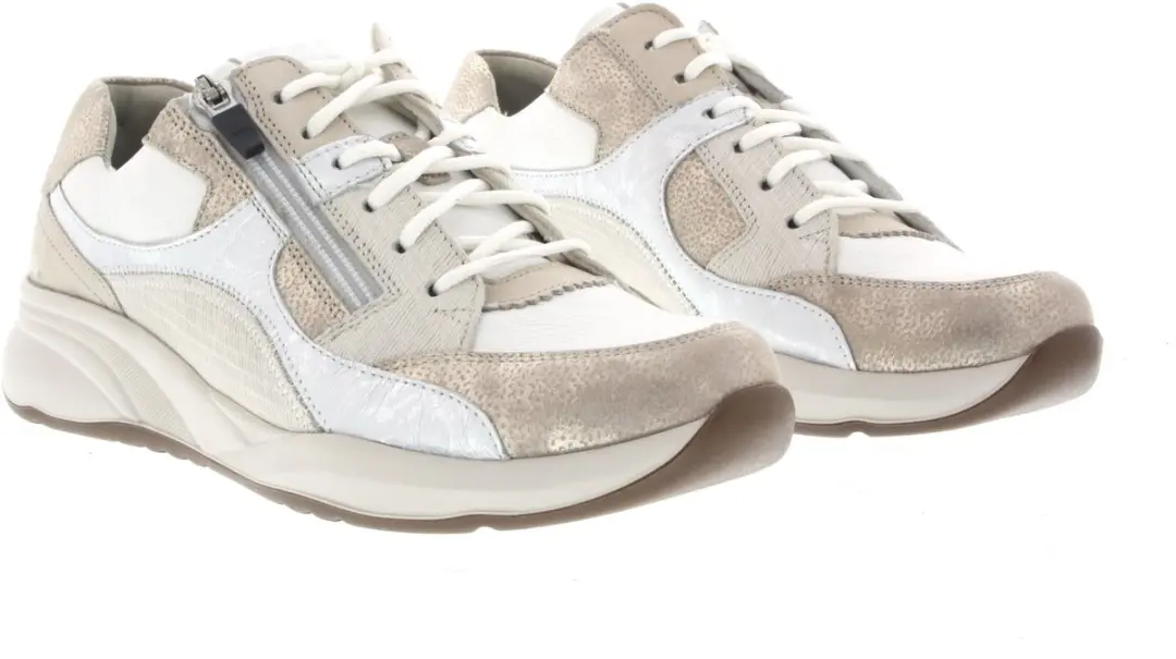 Durea 6318 K Dames Sneakers - Taupe Maat 37