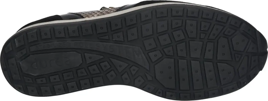 Durea 6322.608.2273 Zwart Bruine Sneaker
