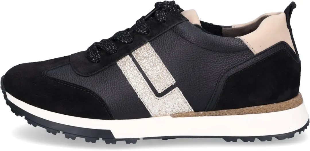 Paul Green 5392 Dames Sportschoenen - 38 - Zwart